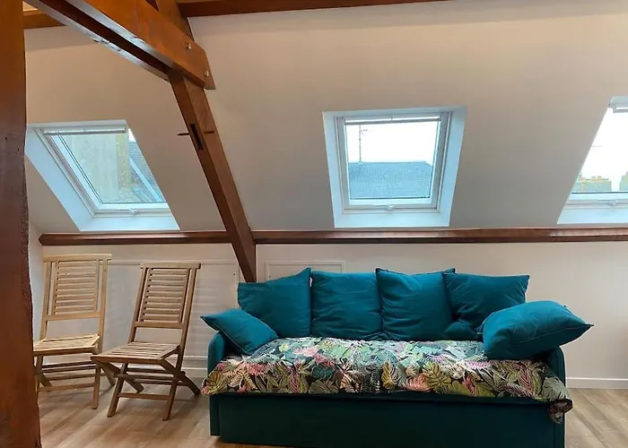 Maison Du Cap Lihou, Duplex Au 1er Et 2eme Etage Mansarde, Quartier Historique, 別荘 *